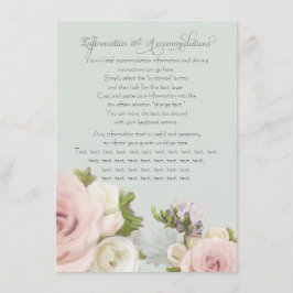 Rose Bouquet - Details Karte