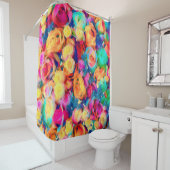 Rose Bouquet Duschvorhang (Beispiel)