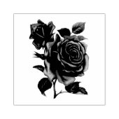 Rose Bouquet Floral Gummistempel (Prägung)