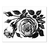 Rose Bouquet Gummistempel (Prägung)