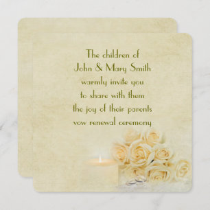 Rose Bouquet Invite Einladung