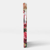 Rose Bouquet iPhone 13 Slim Fit Case, Glossy Hülle (Linke Seite)