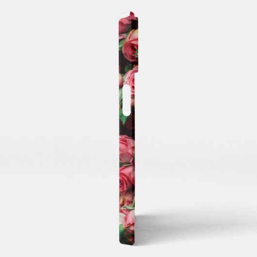 Rose Bouquet iPhone 13 Slim Fit Case, Glossy Hülle (Rechte Seite)