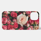 Rose Bouquet iPhone 13 Slim Fit Case, Glossy iPhone Hülle (Rückseite (Horizontal))