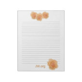 Rose Bouquet JW Stationary Notizblock (Rotiert)