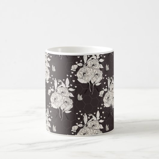 Rose Bouquet Kaffeetasse (Mittel)