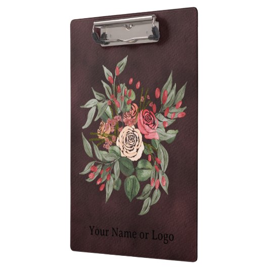Rose Bouquet Klemmbrett (Links)