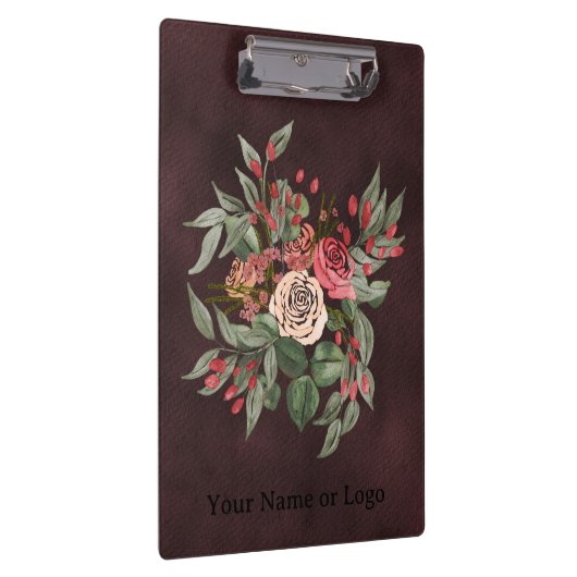 Rose Bouquet Klemmbrett (Rechts)
