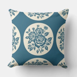 Rose Bouquet Locket Cream Kissen