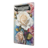 Rose Bouquet Malerei Design Mini Klemmbrett (Gewinkelt2)