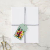 Rose Bouquet Malerei - Niedliche Original Blume Ku Geschenkanhänger (Mit Garn)