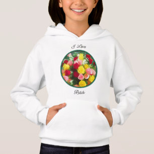 Rose Bouquet Malerei - Niedliche Original Blume Ku Hoodie