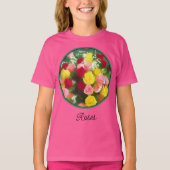 Rose Bouquet Malerei - Niedliche Original Blume Ku T-Shirt (Vorderseite)