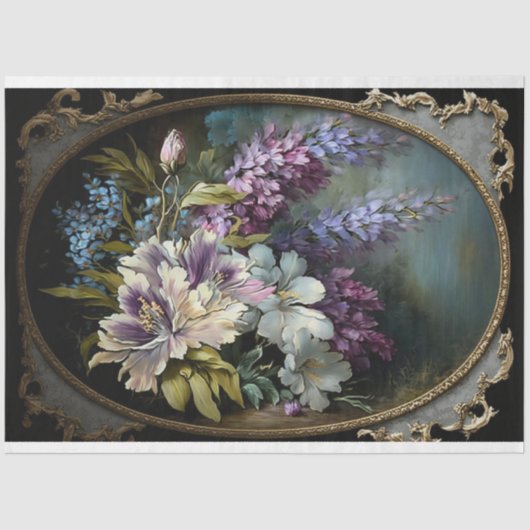 Rose Bouquet Paper Seidenpapier (Vorderseite)