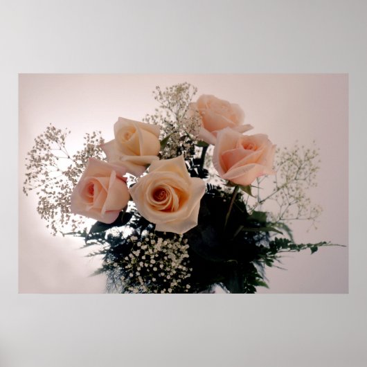 Rose Bouquet Poster (Vorne)