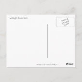 Rose Bouquet Postkarte (Rückseite)