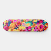 Rose Bouquet Skateboard (Horizontal)