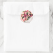 Rose Bouquet Sticker (Tasche)