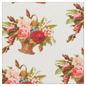 Rose Bouquet Stoff (Nahaufnahme)