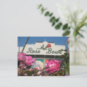 Rose Bowl Postkarte (Stehend Vorderseite)