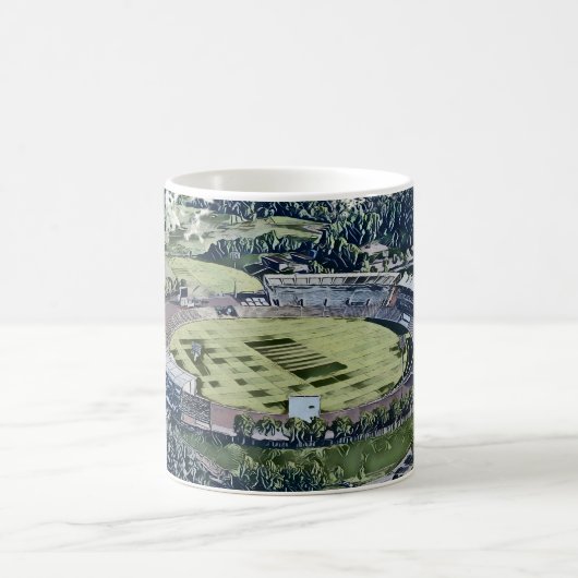 Rose Bowl Southampton Cricket Ground Artistic Kaffeetasse (Mittel)
