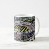 Rose Bowl Southampton Cricket Ground Artistic Kaffeetasse (VorderseiteRechts)