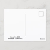 Rose Bowl Southampton Cricket Ground Artistic Postkarte (Rückseite)