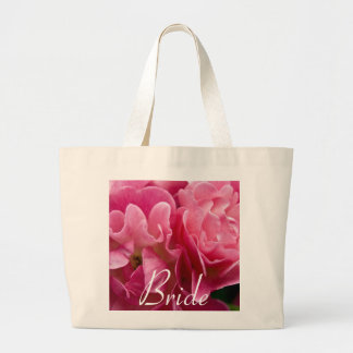 Rose:: Braut-Hochzeits-Tasche Jumbo Stoffbeutel