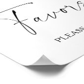 Rose - Brautfavoriten, nehmen Sie bitte eine Poster (Ecke)