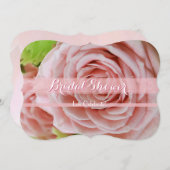 Rose Brautparty 1C Einladung (Vorne/Hinten)