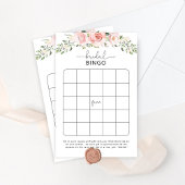 Rose Brautparty Bingo-Spiel