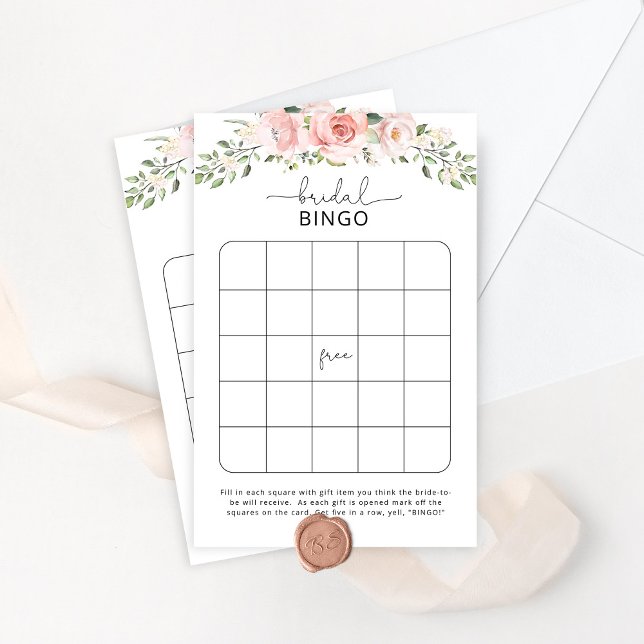 Rose Brautparty Bingo-Spiel (Von Creator hochgeladen)