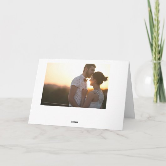 Rose | Brautparty Vielen Dank für Ihre Karte (Rückseite)