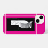 Rose-Breasted Cockatoo Illustration Phone Case iPhone Hülle (Rückseite (Horizontal))