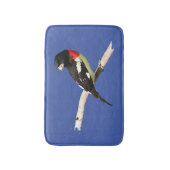 Rose-Breasted Grosbeak Bird Bath Mats Badematte (Vorderseite Vertikal)