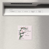 Rose Bride&Groom Magnet (In Situ (Geschirrspüler))