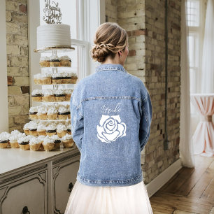 Rose Bride Jeansjacke
