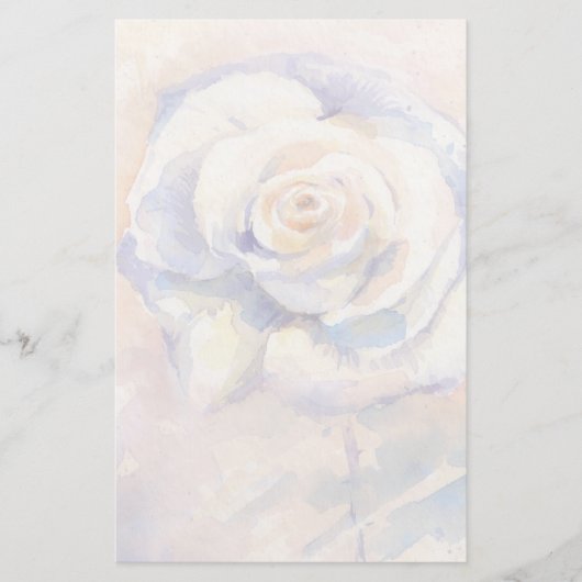 Rose Briefpapier (Vorderseite)