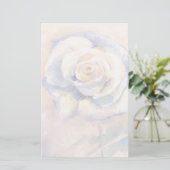 Rose Briefpapier (Stehend Vorderseite)