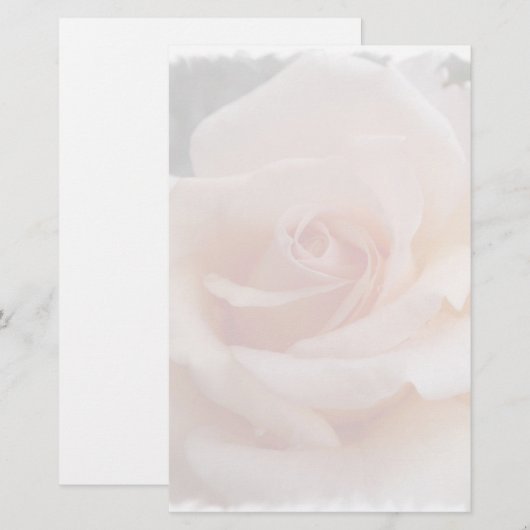 Rose Briefpapier (Vorne/Hinten)