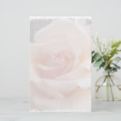 Rose Briefpapier (Stehend Vorderseite)