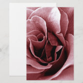 Rose Briefpapier (Vorne/Hinten)