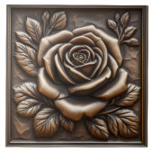 Rose Bronze Fliese (Vorderseite)
