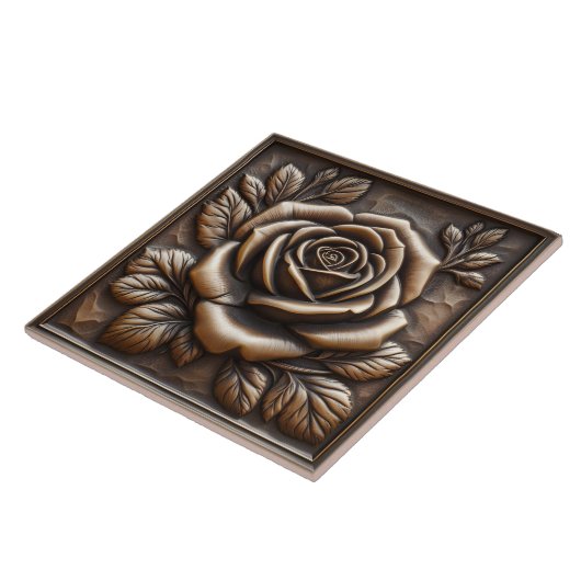 Rose Bronze Fliese (Seite)