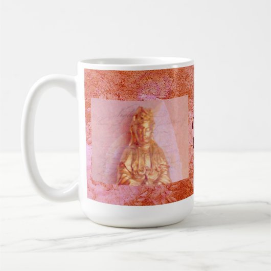 Rose-Bronze Kwan Yin Kaffeetasse (Links)