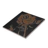 "Rose Brown" Kitchen Garden Keramik Tile Fliese (Seite)