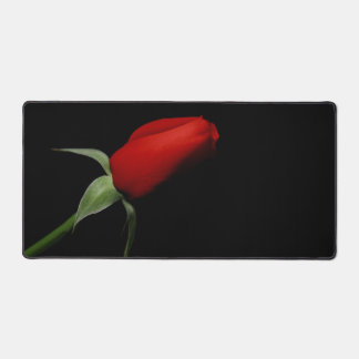 Rose Bud Liebe Elegantes Foto Schreibtischunterlage