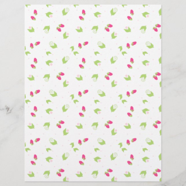 Rose Bud Stationery (Vorderseite)