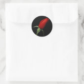 Rose Bud Wedding RSVP Einladung Umschlag Aufkleber (Tasche)