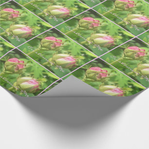 Rose Buds Geschenkpapier